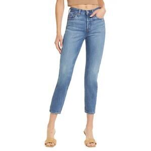 NEW Levi’s Women's 28 Wedgie Icon Fit High Rise Tapered Leg Button Fly Jeans